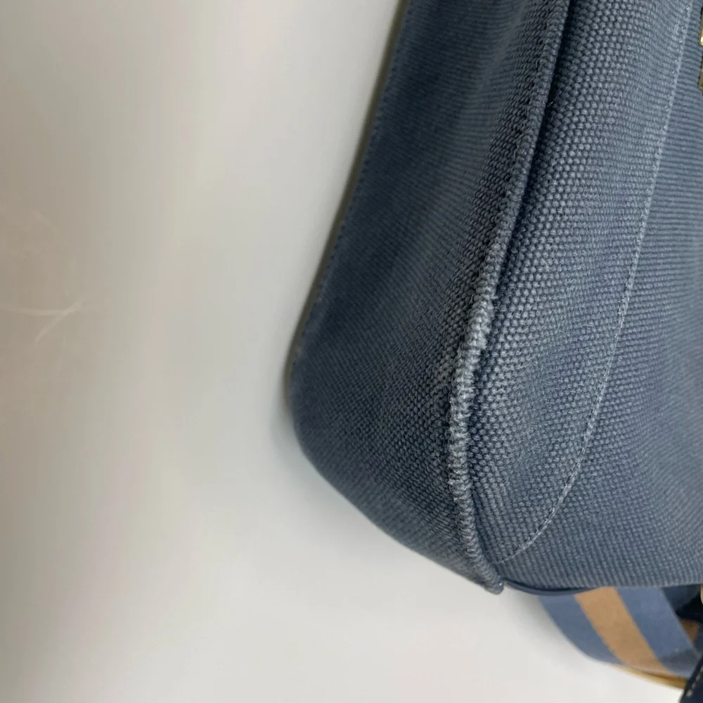 Coach Ellis Crossbody Bag with Gold Accents Color Midnight Blue - Picture 10 of 12